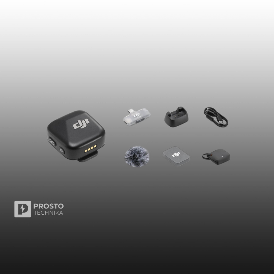 Беспроводной микрофон DJI MIC Mini (2 TX + 1 Mobile RX)